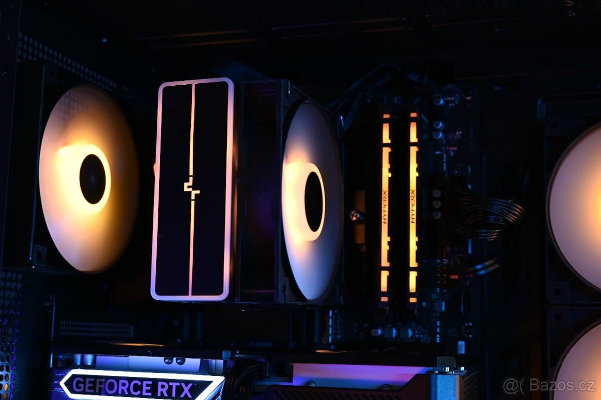 Herní PC - RTX 4060 / Ryzen 5 5600X / 1TB / 16GB - záruka