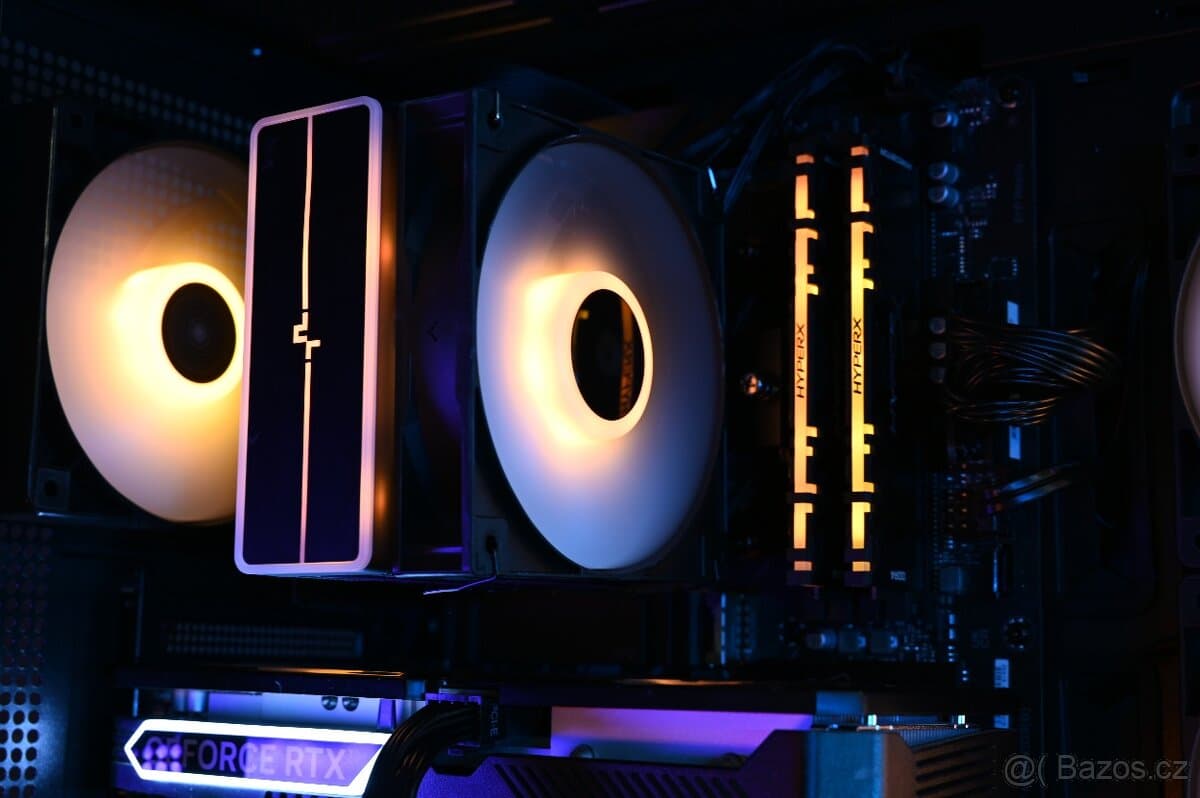 Herní PC - RTX 4060 / Ryzen 5 5600X / 1TB / 16GB - záruka