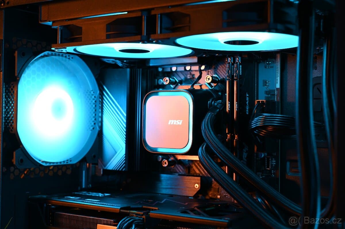 Herní PC - RX 9060 XT 16GB/ Ryzen 5 7600/ 1TB /32GB - záruka