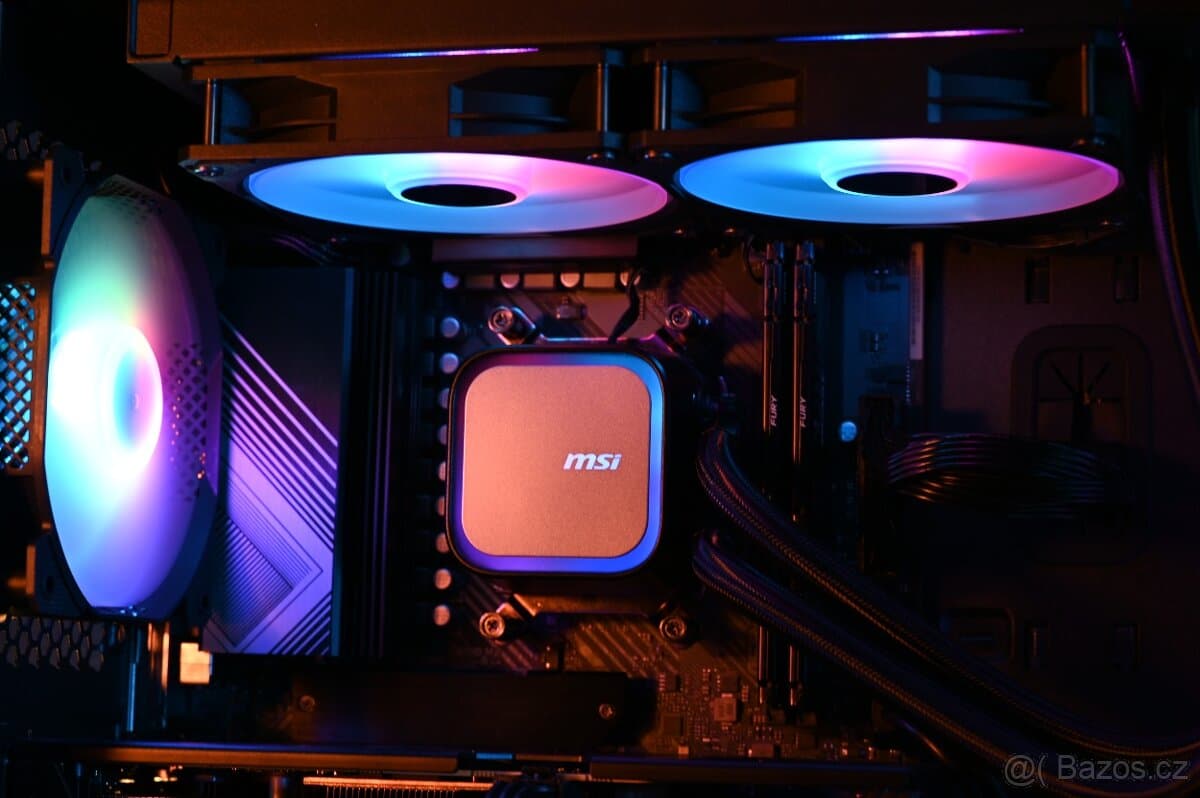 Herní PC - RX 9060 XT 16GB/ Ryzen 5 7600/ 1TB /32GB - záruka