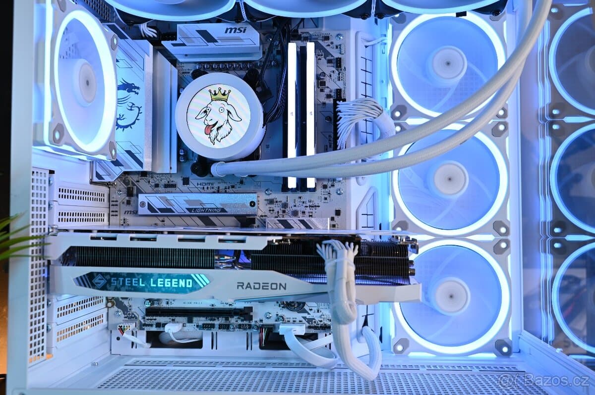 Herní PC - RX 7800 XT / Ryzen 7 9850X3D/ 32GB / 2TB - záruka