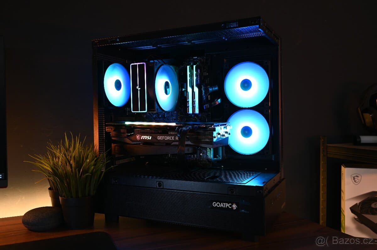 Herní PC - RTX 3070 / Ryzen 7 5700X/ 1TB / 32GB - záruka