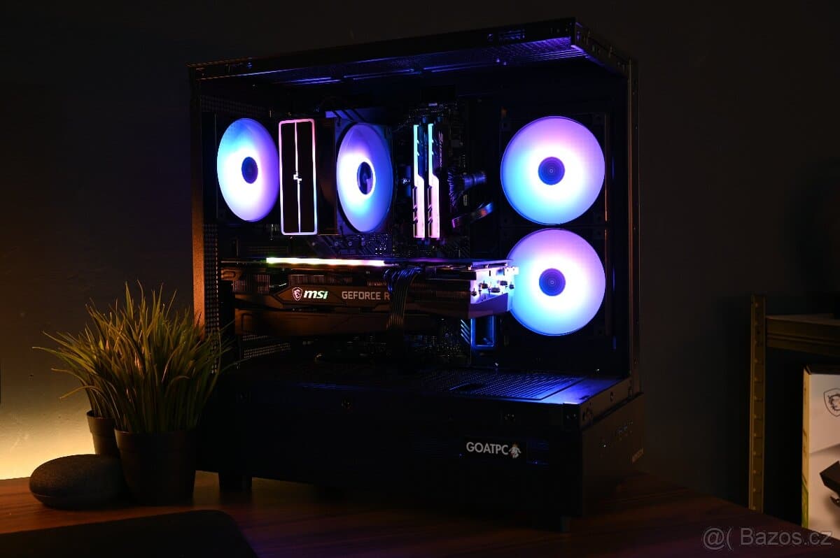 Herní PC - RTX 3070 / Ryzen 7 5700X/ 1TB / 32GB - záruka