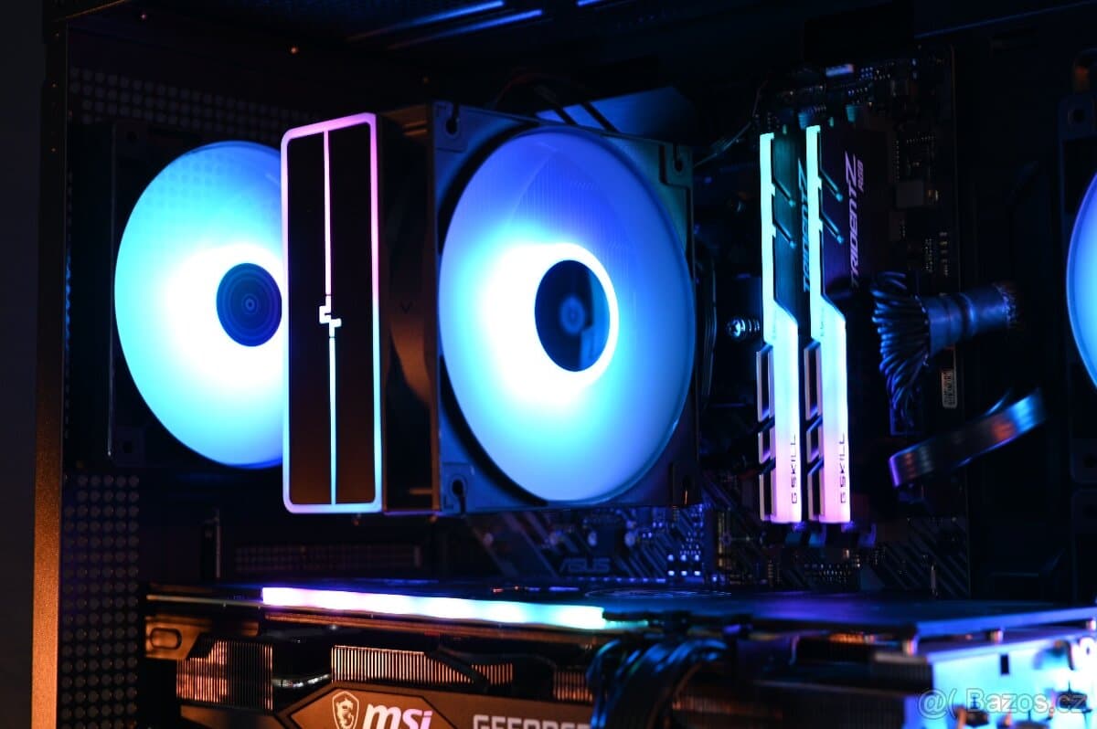 Herní PC - RTX 3070 / Ryzen 7 5700X/ 1TB / 32GB - záruka