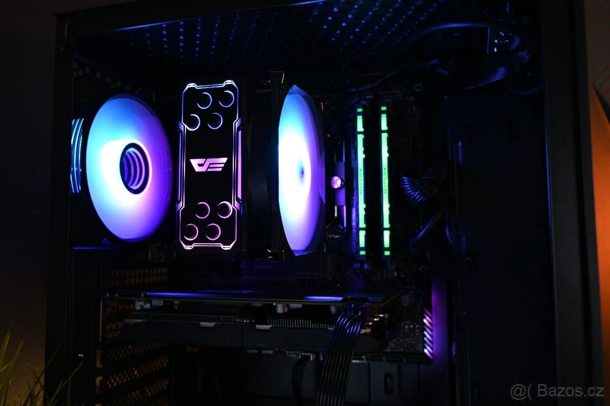 Herní PC - RX 6600 XT / Ryzen 5 4600G / 16GB / 1TB - záruka