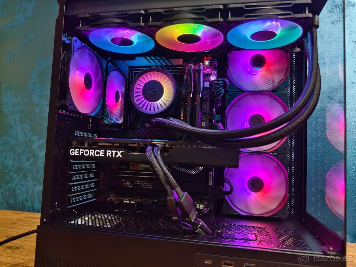 24 jádrová herní mašina i9 13900KS, 32GB, RTX5070 12GB, 2TB