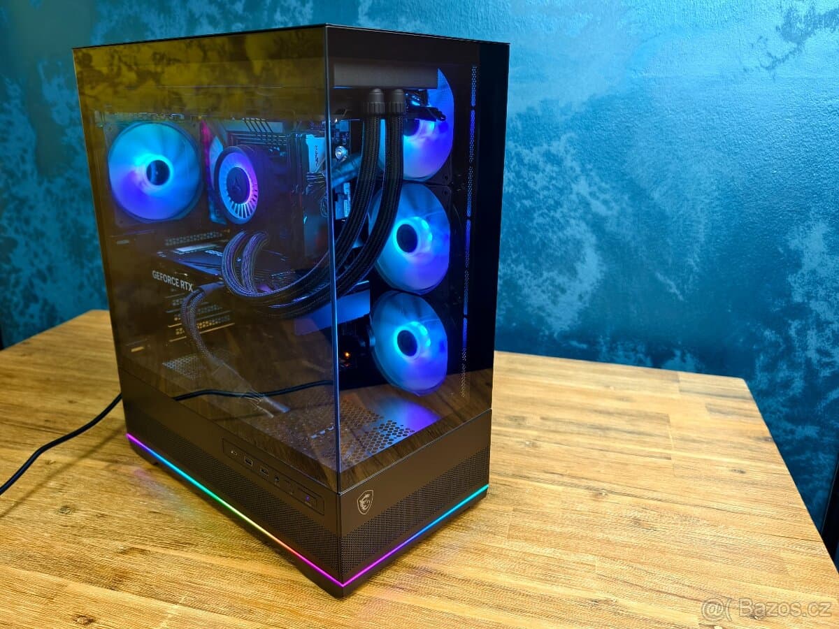 24 jádrová herní mašina i9 13900KS, 32GB, RTX5070 12GB, 2TB