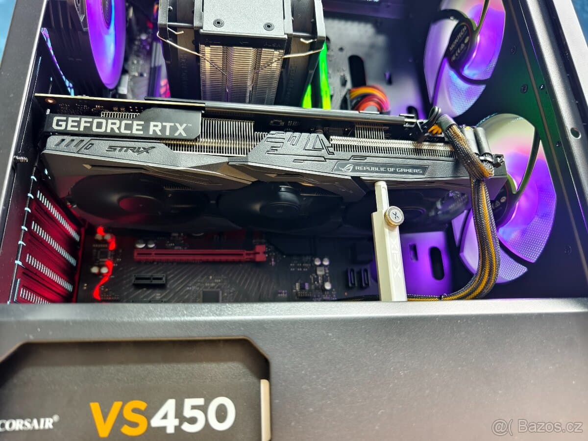 Herní 8 jádro Intel i7 9700F, 16GB, RTX2060 6GB -1rok záruka