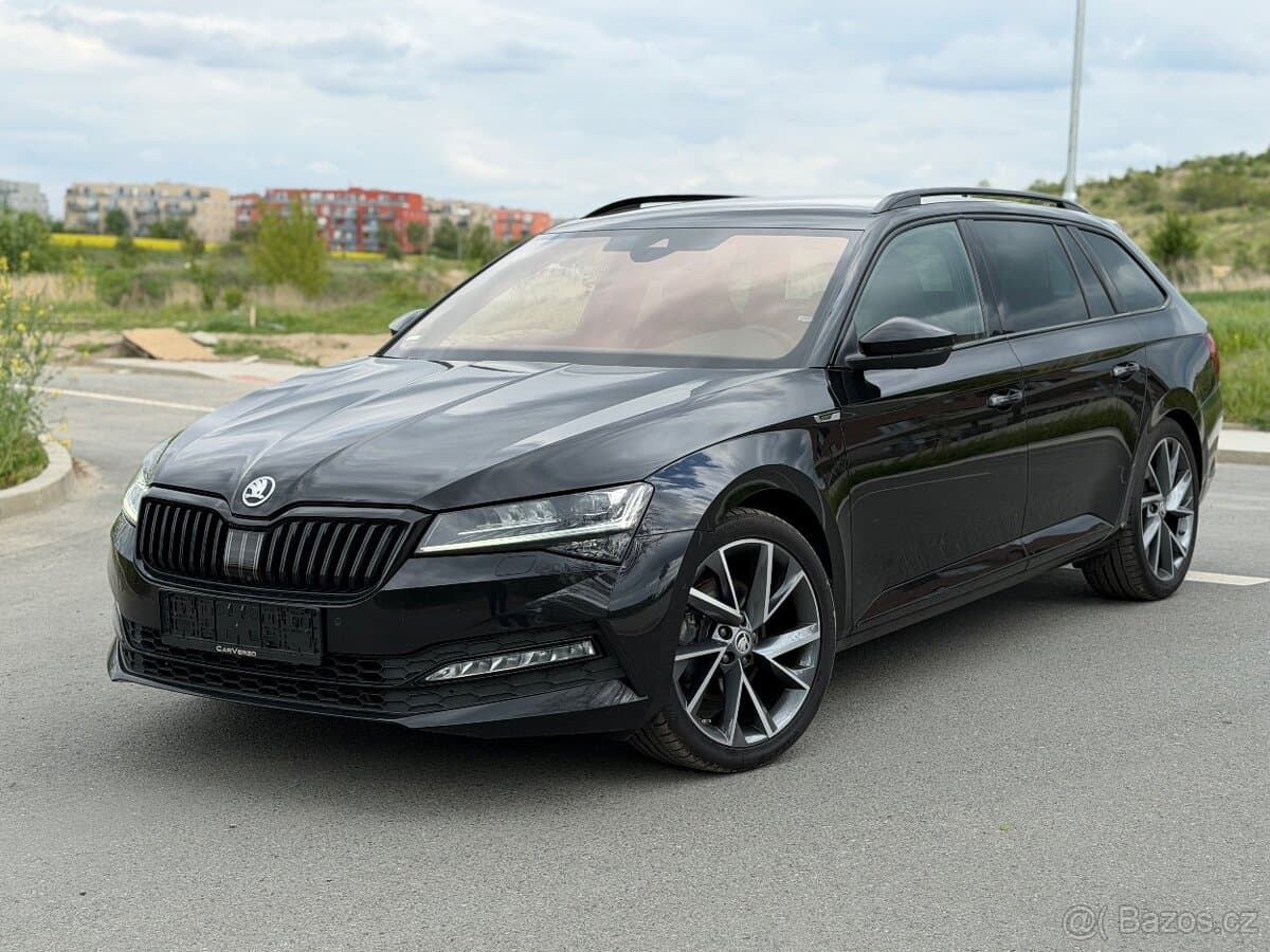 ŠKODA SUPERB III FL 2.0 TDI 110KW SPORTLINE TAŽNÝ 360KAMERY