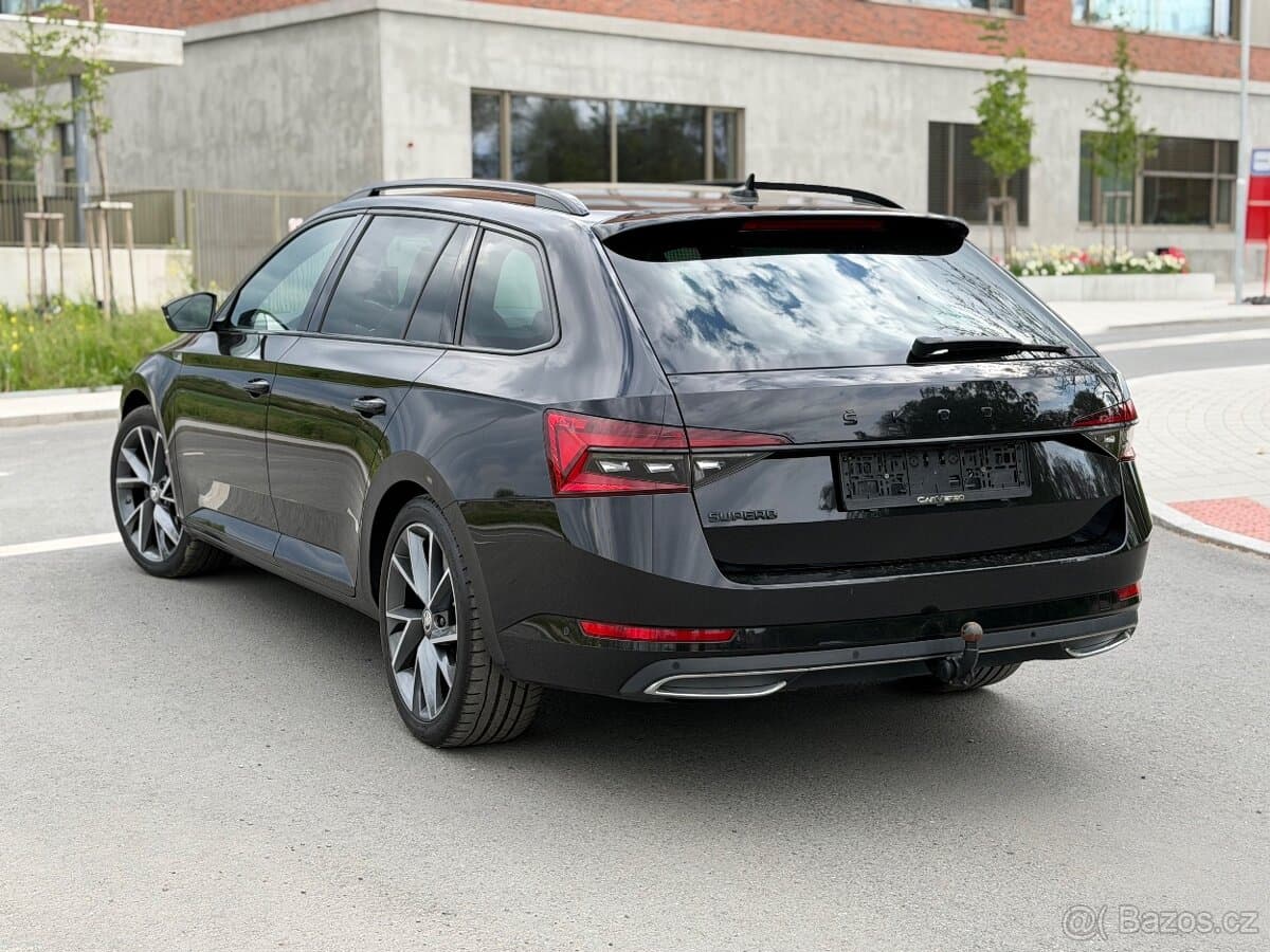 ŠKODA SUPERB III FL 2.0 TDI 110KW SPORTLINE TAŽNÝ 360KAMERY