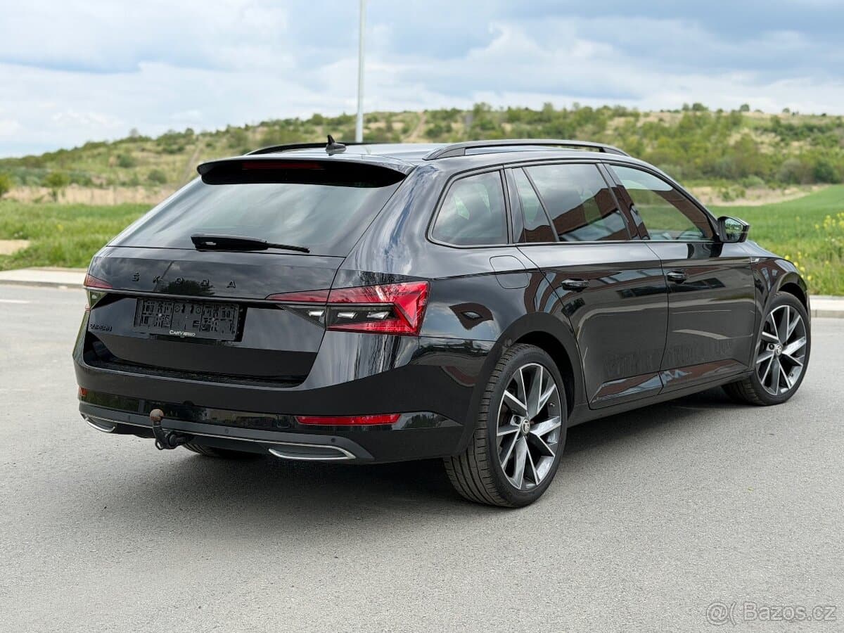 ŠKODA SUPERB III FL 2.0 TDI 110KW SPORTLINE TAŽNÝ 360KAMERY