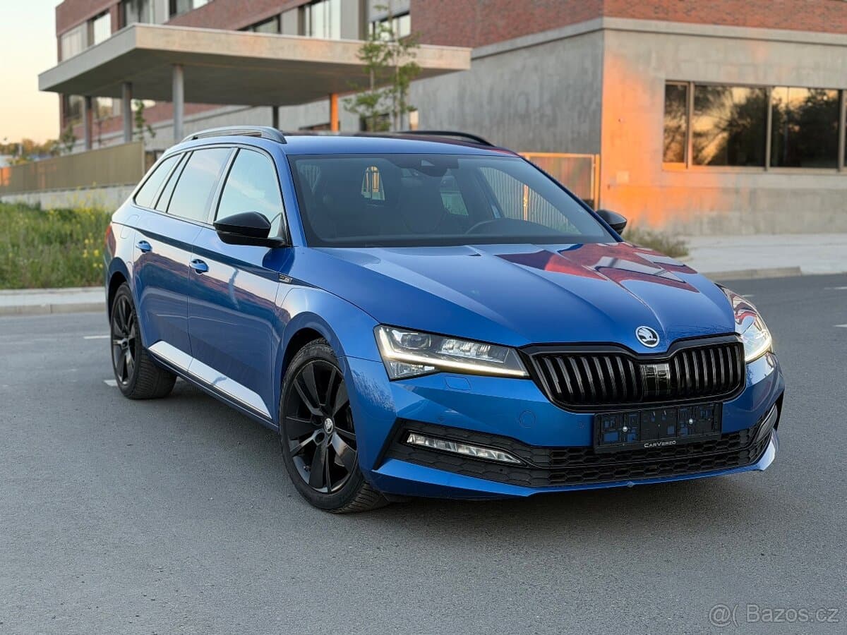 ŠKODA SUPERB III FL 2.0 TDI 110KW DSG SPORTLINE TAŽNÝ 130TKM