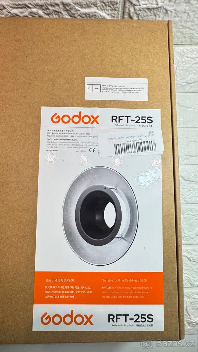 Reflektor Godox RFT-25S pro Ring Flash hlavu R200