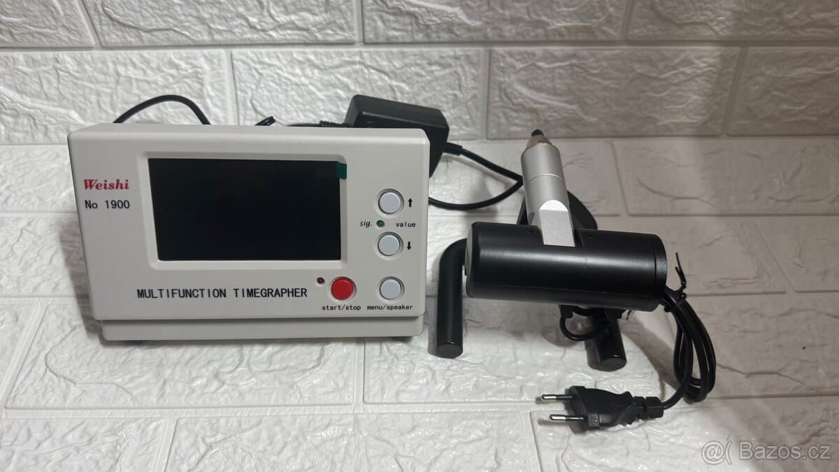WeiShi Timegrapher No. 1900 tester mechanických hodinek