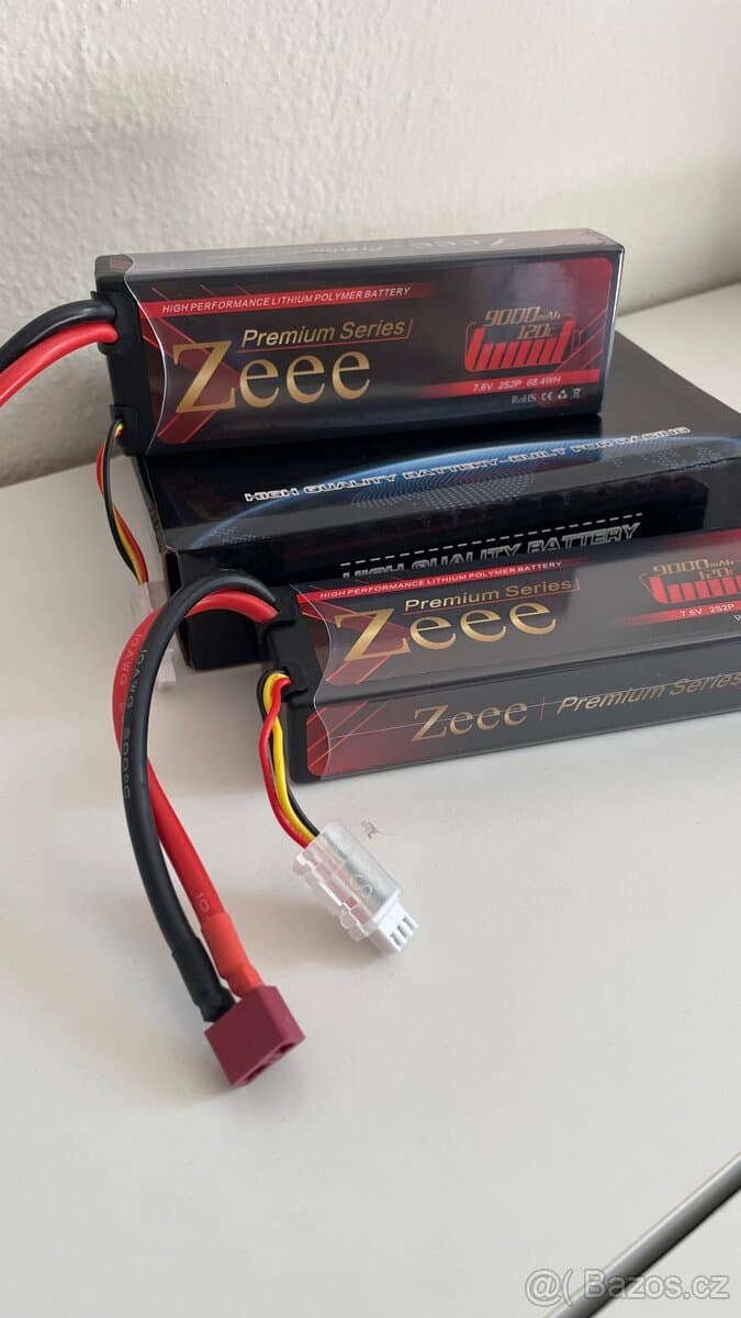 Baterie Zeee Li-Pol Premium Series 9000mAh 120C 7.4V -2 ks
