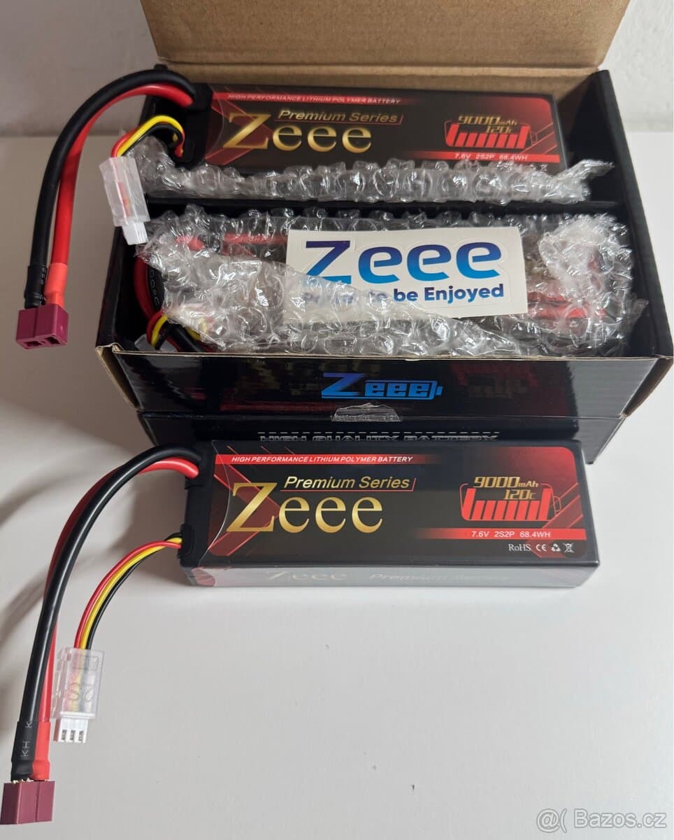 Baterie Zeee Li-Pol Premium Series 9000mAh 120C 7.4V -2 ks