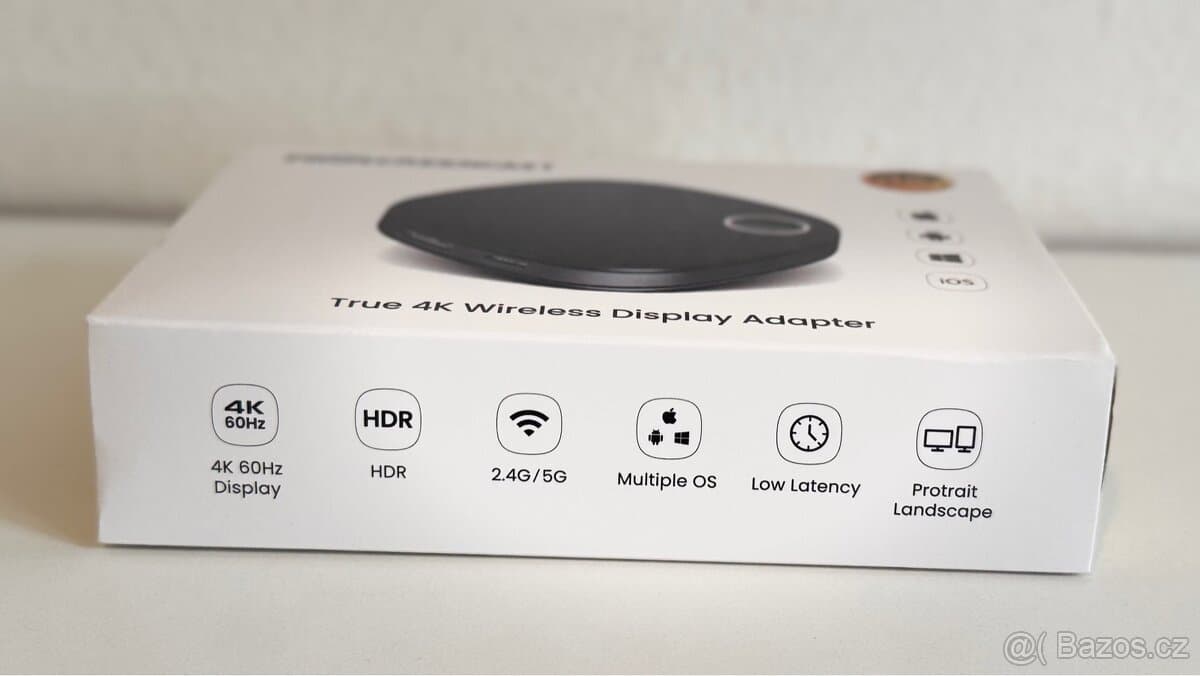 ProScreenCast SC01,bezdrátový HDMI přijímač