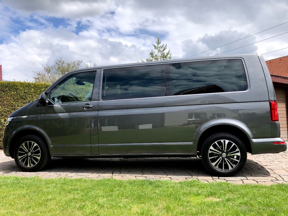 VW Caravelle T6.1 LONG-DPH-barva Indium Grey Multivan