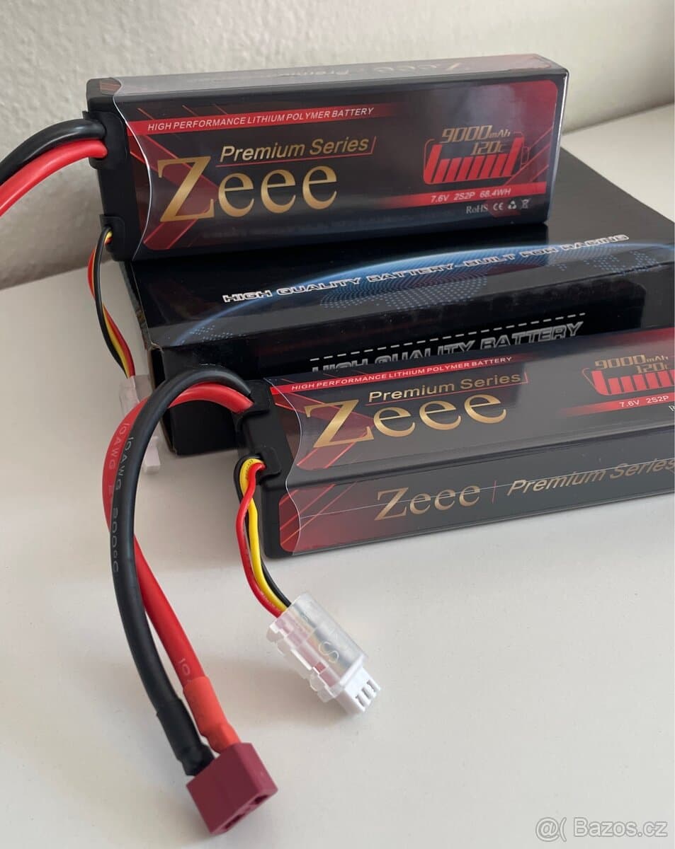 RC BATERIE ZEEE – LiPo & NiMH – RŮZNÉ KAPACITY A KONEKTORY