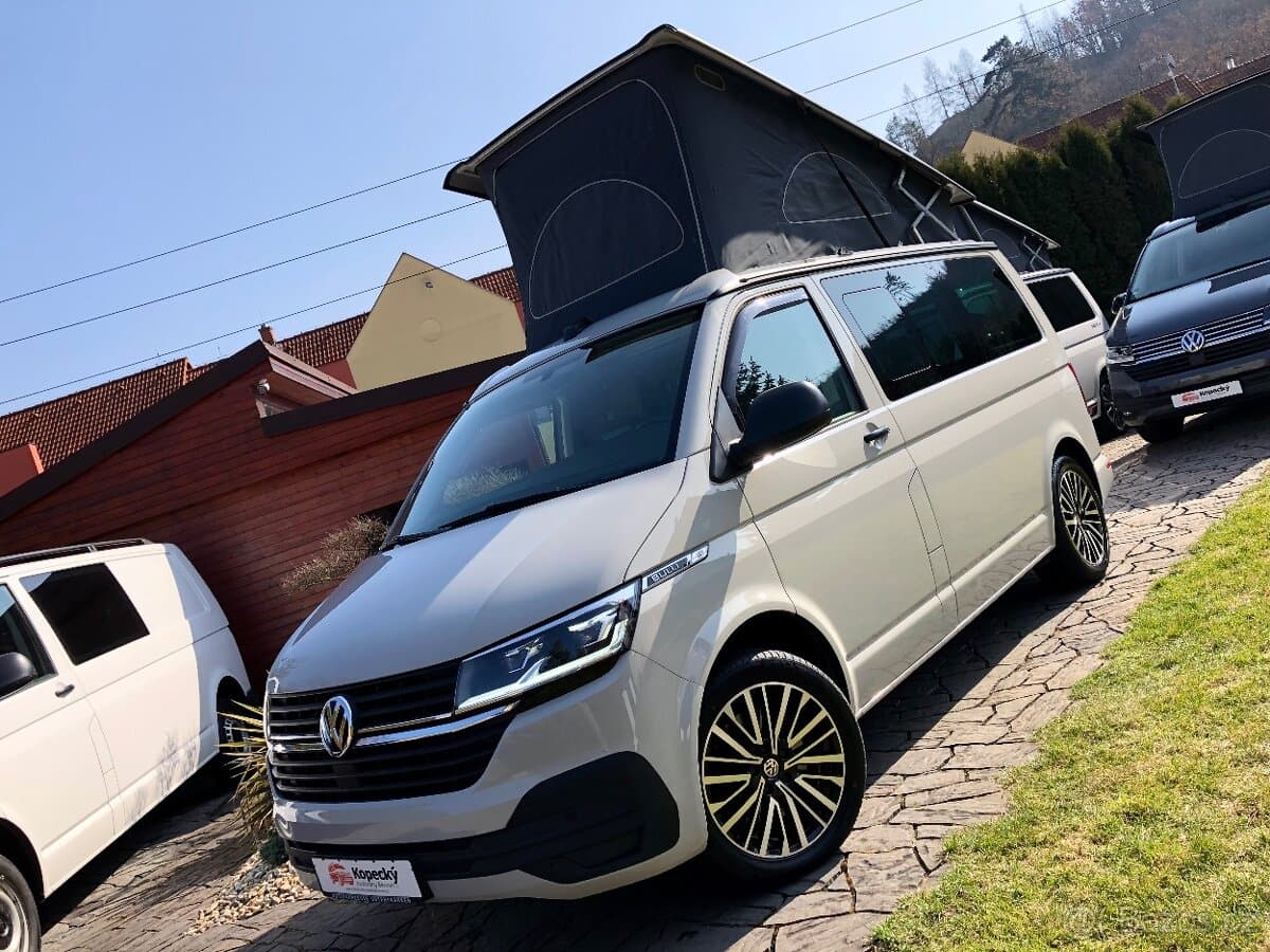 VW California T6.1 DSG-Horkovzduch-DPH-barva ASCOT Multivan