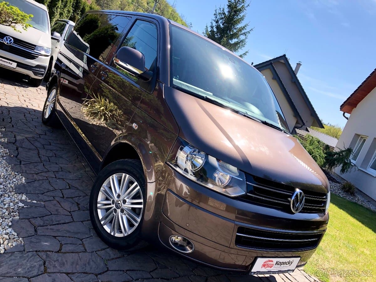 VW Multivan T5 Edice CUP ČR-8/2014-barva Toffe Braun