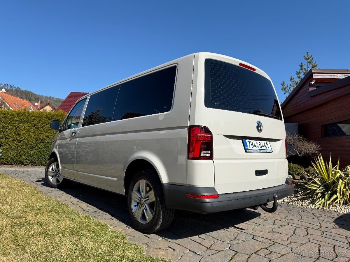 VW Caravelle T6.1 LONG DSG barva ASCOT-Multivan PRONÁJEM