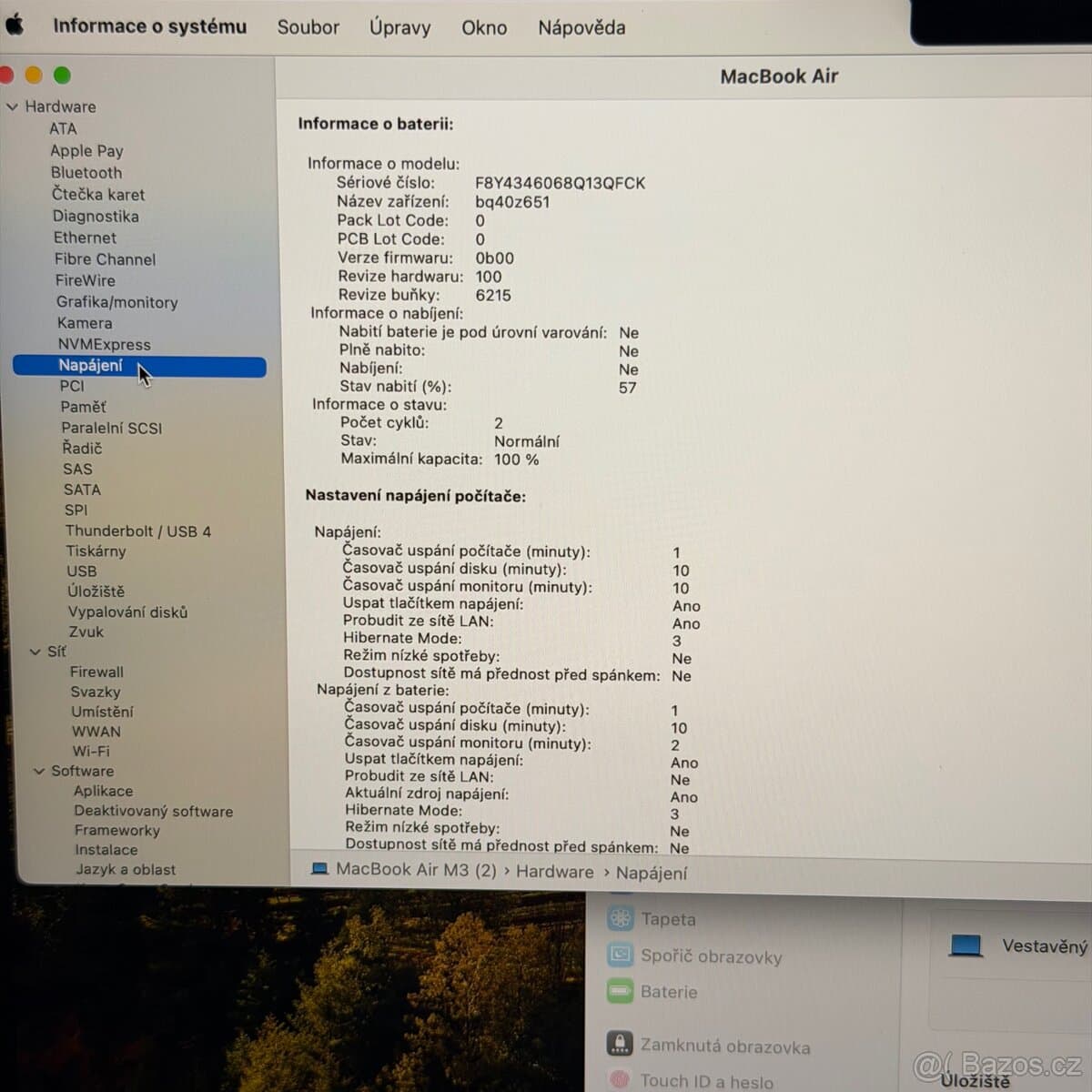 NOVÝ APPLE MACBOOK AIR 13" M3/16GB/256GB/APPLE ZÁRUKA 1 ROK