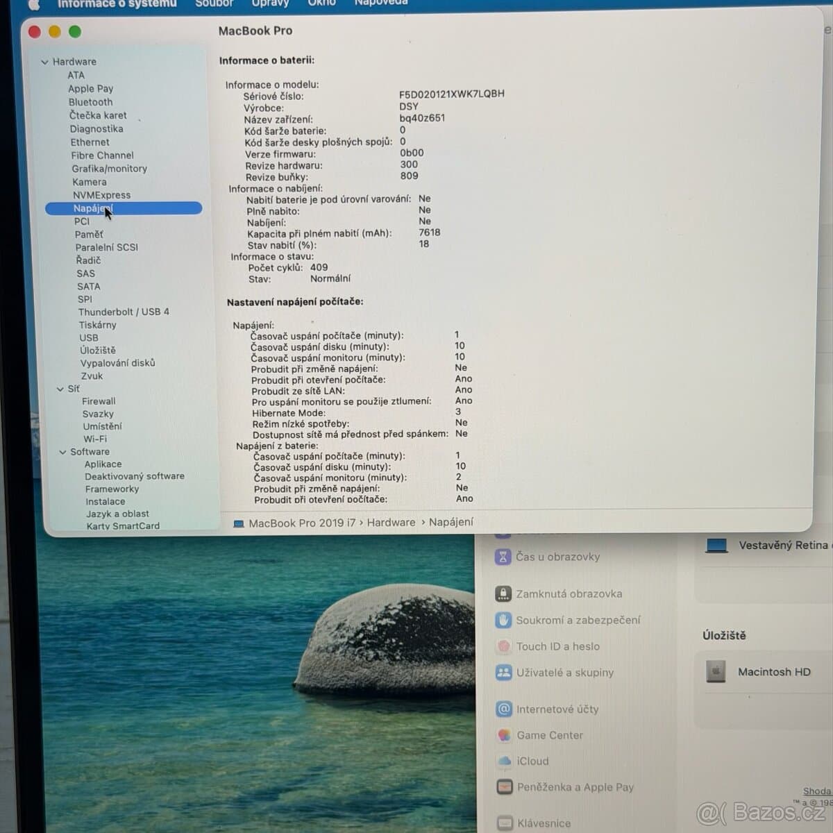 APPLE MACBOOK PRO 16” 2019 i7/16GB RAM/512GB