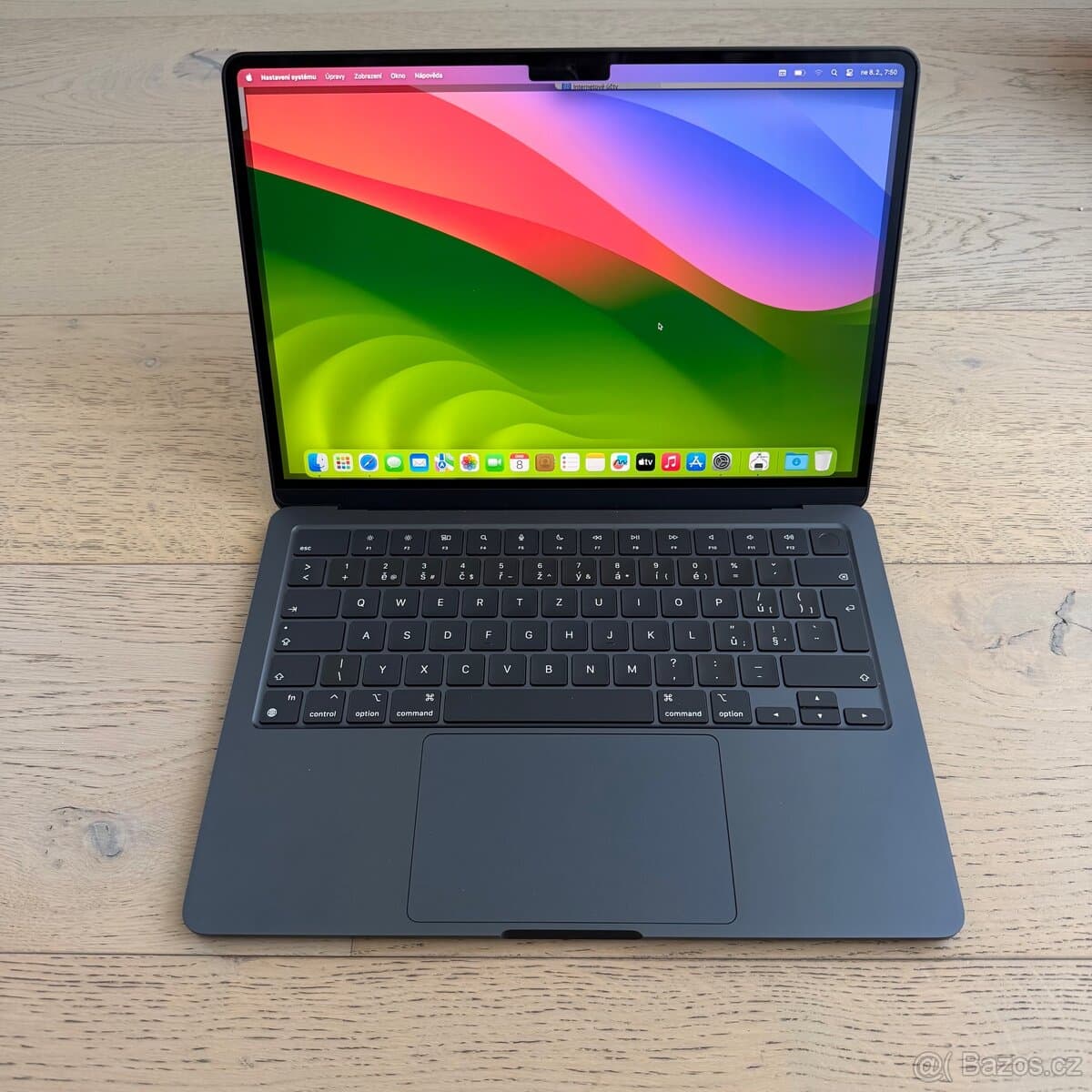 NOVÝ APPLE MACBOOK AIR 13” M3/256GB/16GB,BATERIE 100%