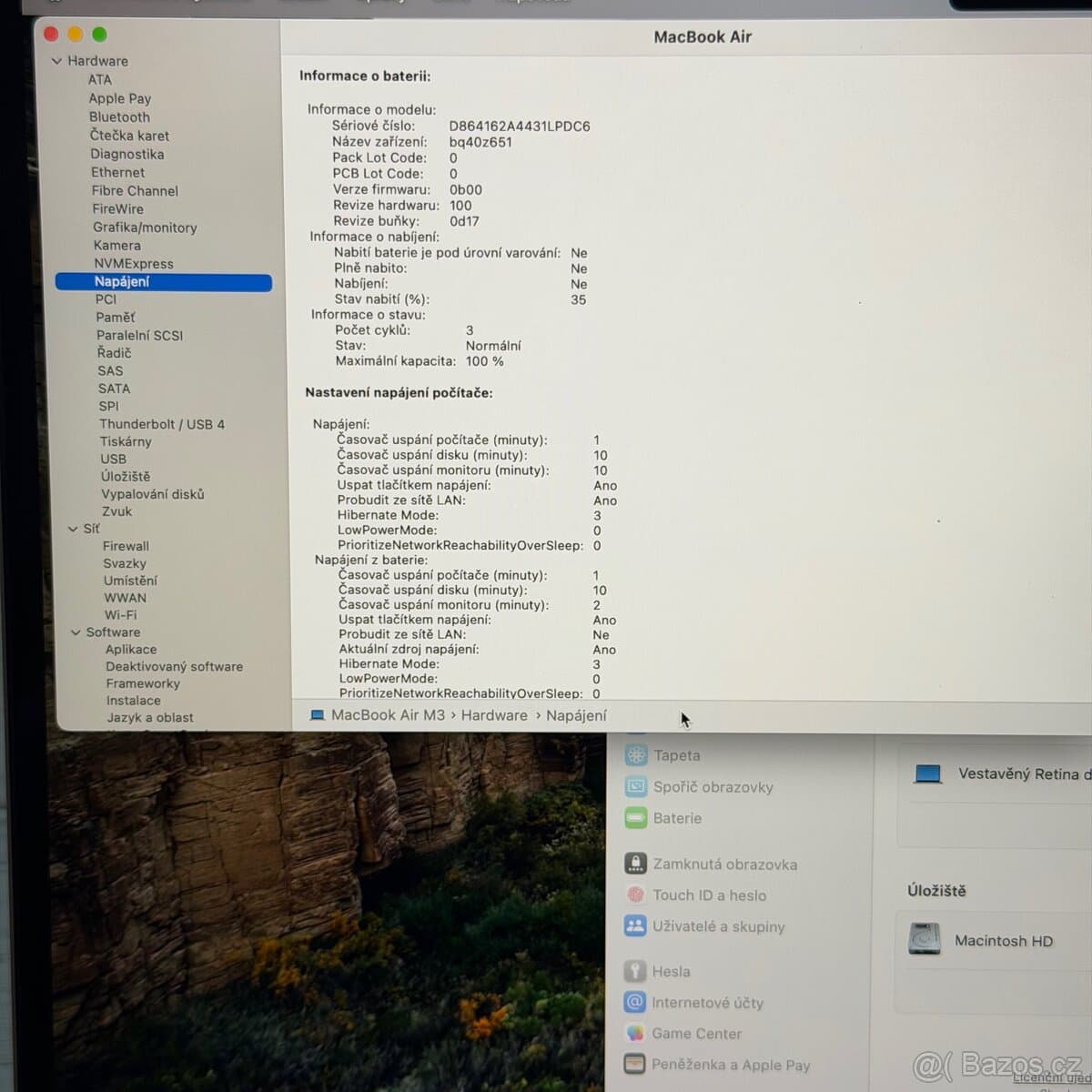 NOVÝ APPLE MACBOOK AIR 15” M3/512GB/16GB,ZARUKA APPLE 1 ROK