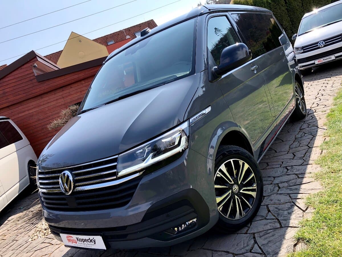 VW California T6.1 DSG-Horkovzduch-DPH-barva PURE Multivan