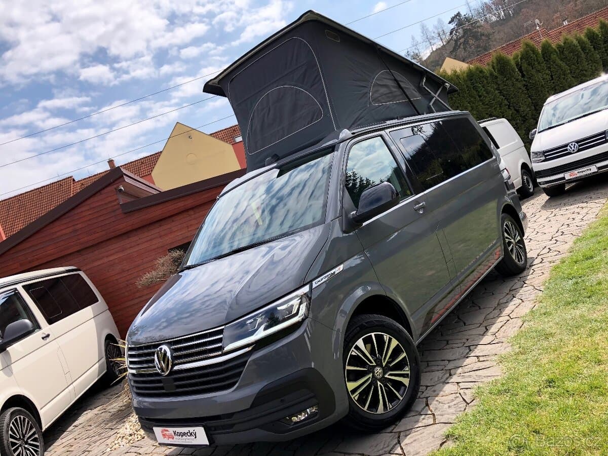 VW California T6.1 DSG-Horkovzduch-DPH-barva PURE Multivan