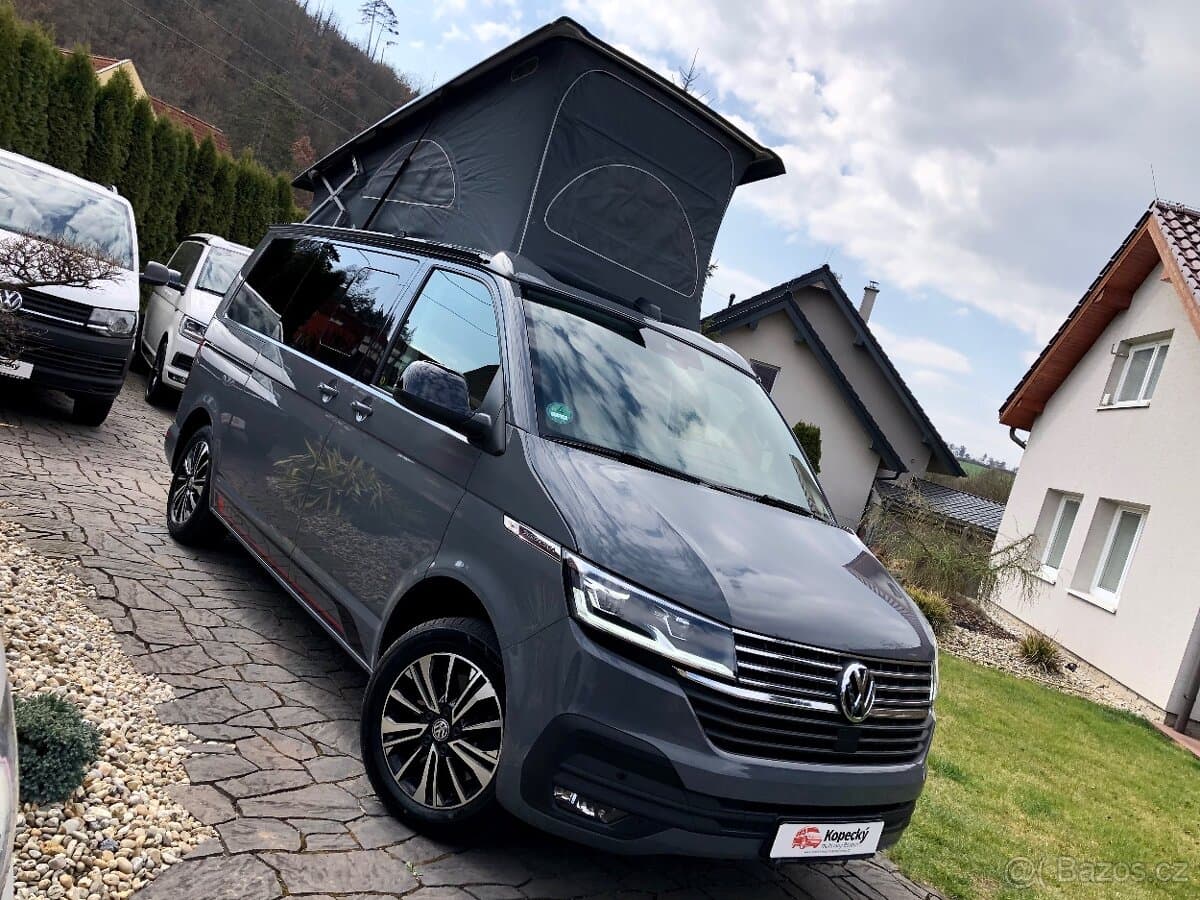 VW California T6.1 DSG-Horkovzduch-DPH-barva PURE Multivan