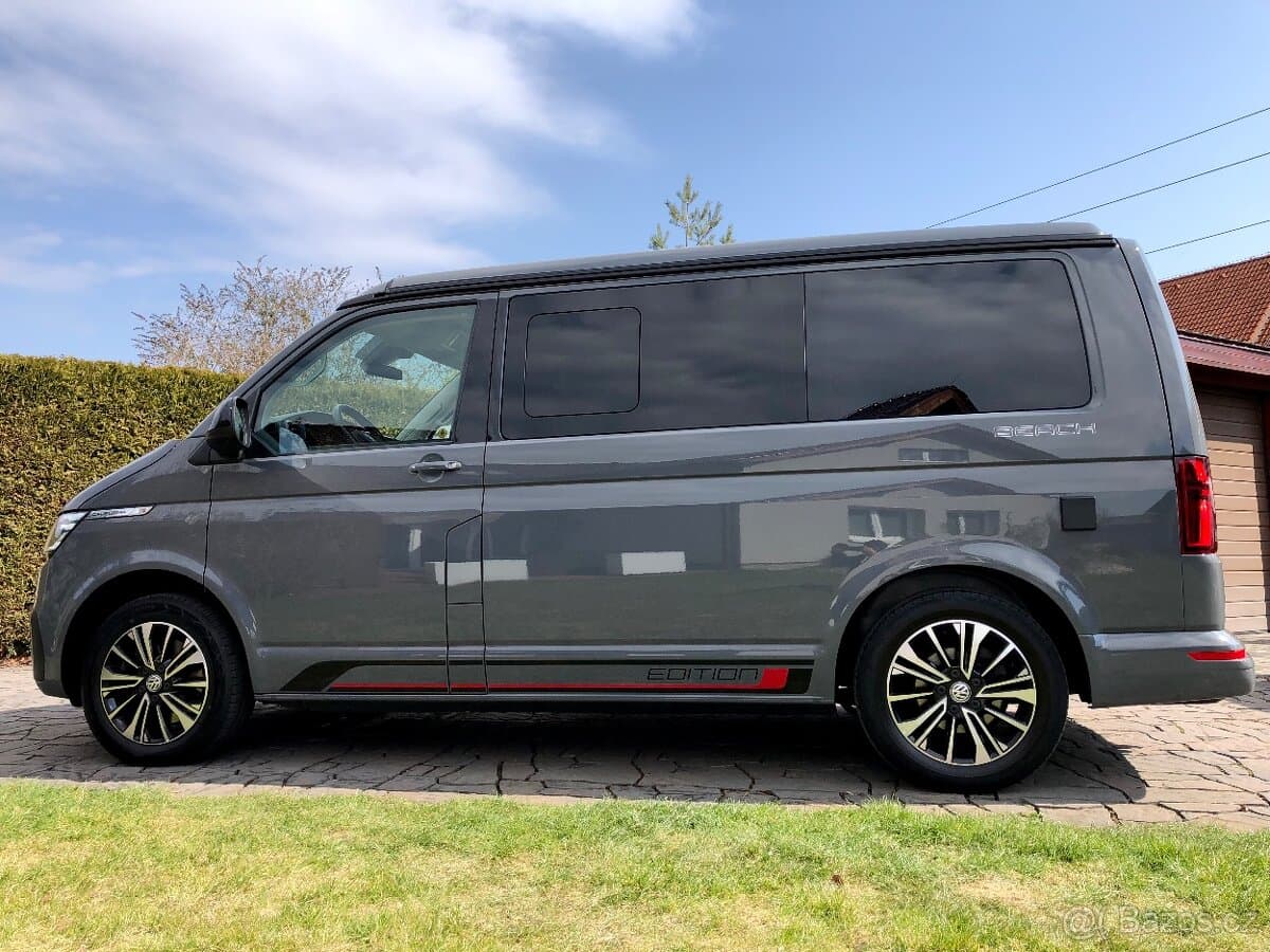 VW California T6.1 DSG-Horkovzduch-DPH-barva PURE Multivan