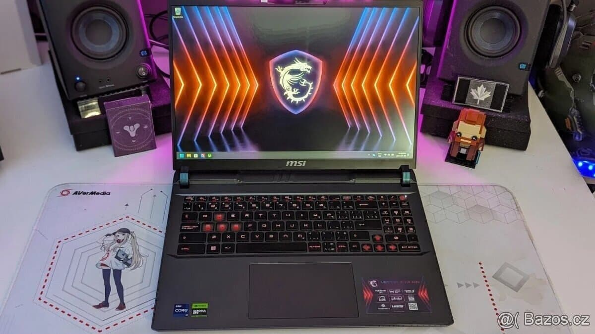 MSI Vector 17 RTX 4090 / i9-14900HX / 32GB / 240Hz / Záruka