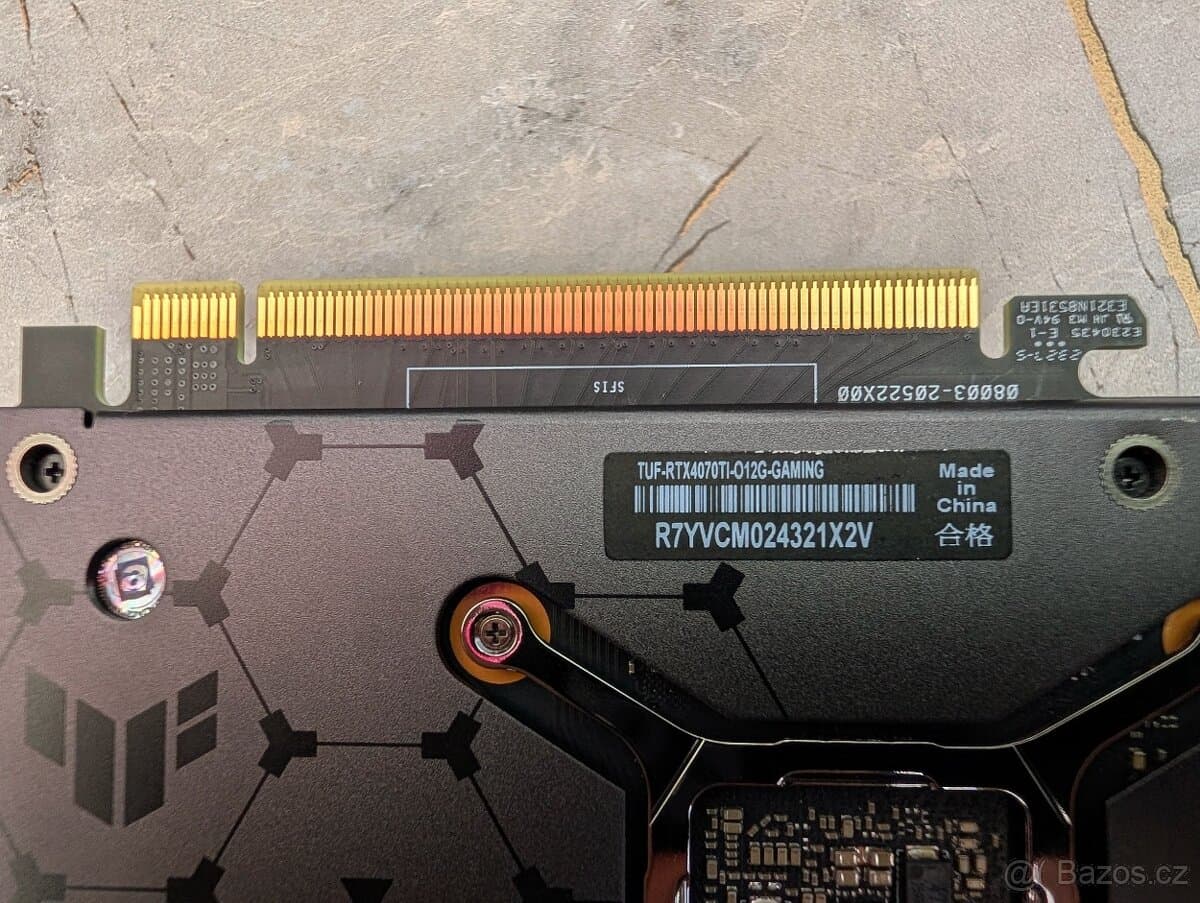 ASUS TUF Gaming RTX 4070 Ti 12GB OC – záruka Alza.cz