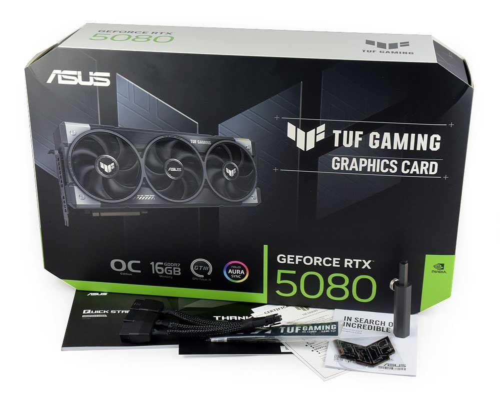 NOVÁ ASUS TUF Gaming GeForce RTX 5080 16GB OC | Nerozbalená