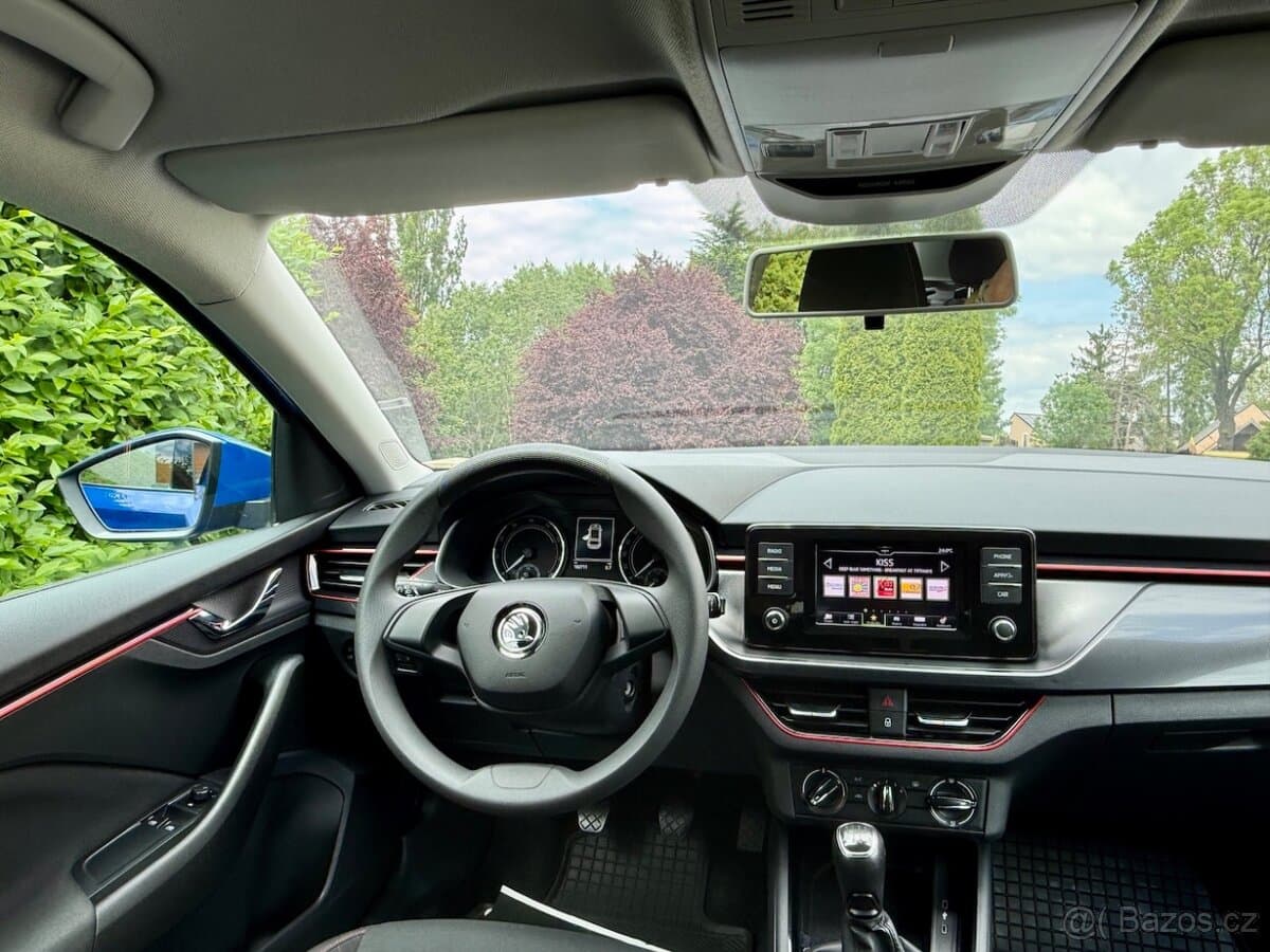 ŠKODA SCALA 1,0TSi 70kW Koup.ČR,1.majitel,LED,2021
