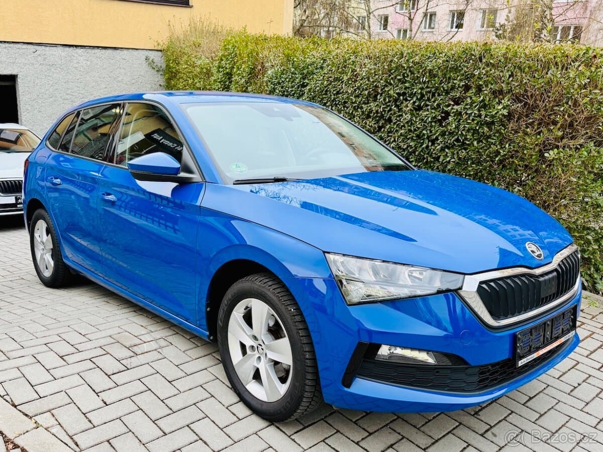 ŠKODA SCALA 1,0TSi 81kW Koup.ČR,1.majitel,LED,2023,48.600km