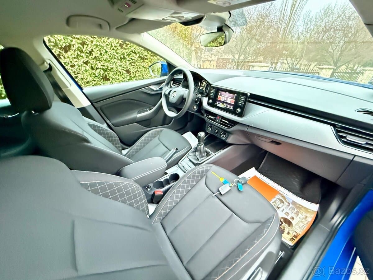 ŠKODA SCALA 1,0TSi 81kW Koup.ČR,1.majitel,LED,2023,48.600km