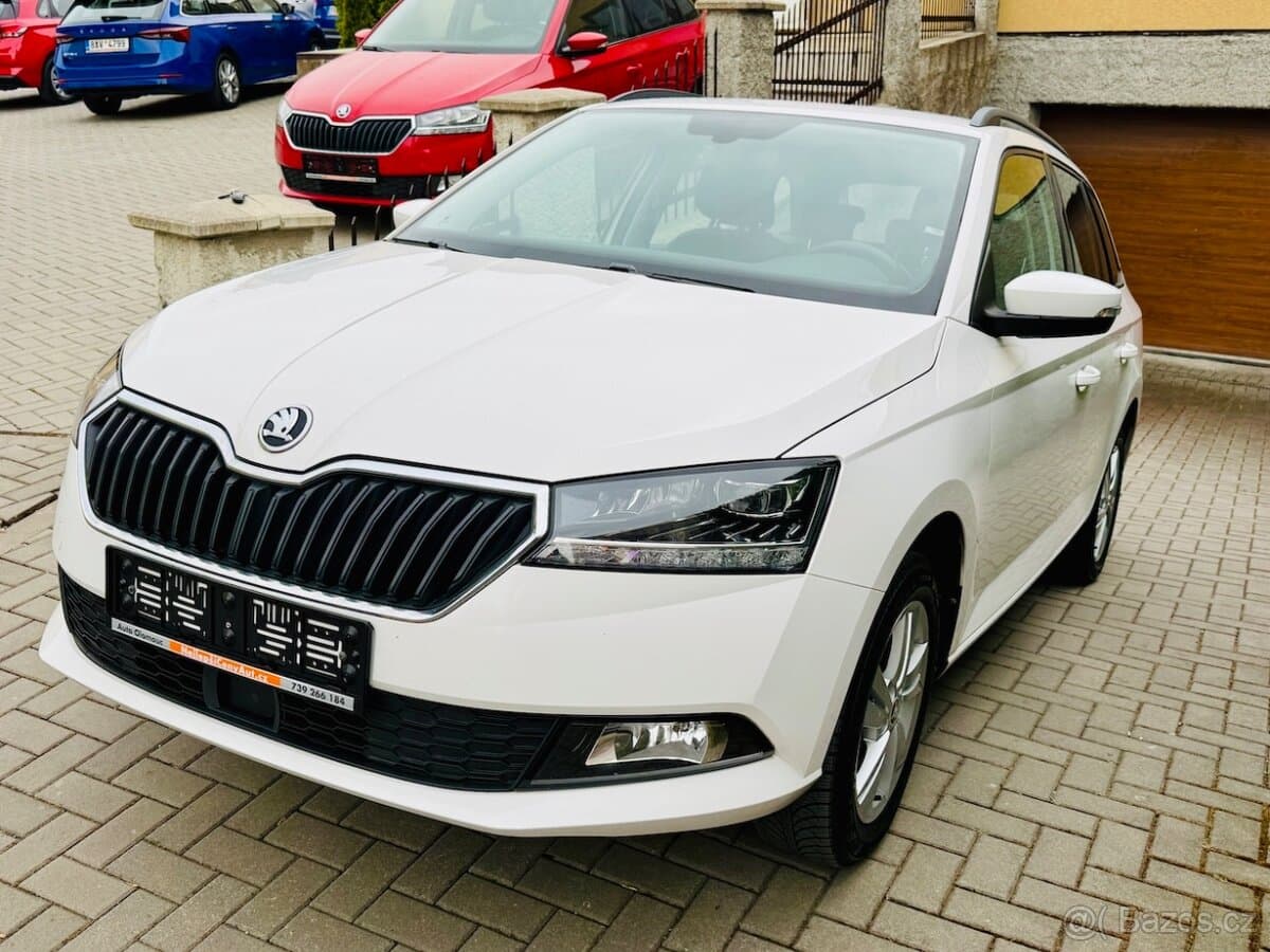 ŠKODA FABIA 3 combi 1,0TSi 70kW STYLE Koup.ČR,1.majitel,2022