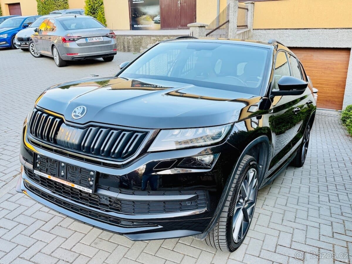 ŠKODA KODIAQ 1,5TSI 110kW SPORTLINE TAŽNÉ Koup.ČR,1.majitel
