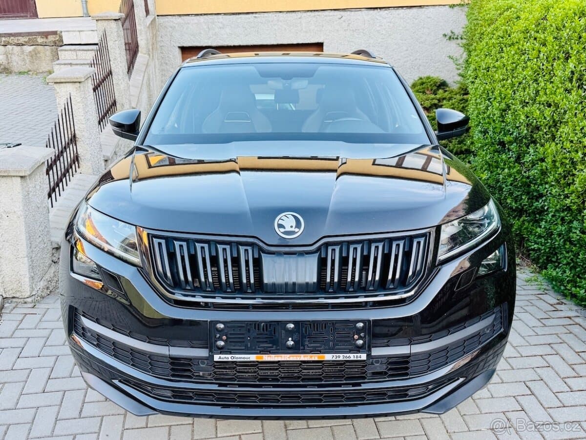 ŠKODA KODIAQ 1,5TSI 110kW SPORTLINE TAŽNÉ Koup.ČR,1.majitel