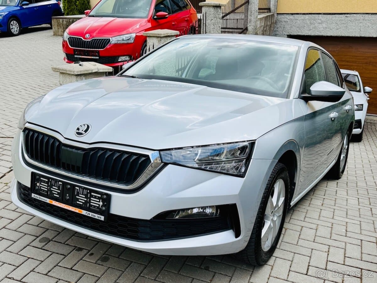 ŠKODA SCALA 1,0TSi 70kW Koup.ČR,1.majitel,LED,2022,119tkm