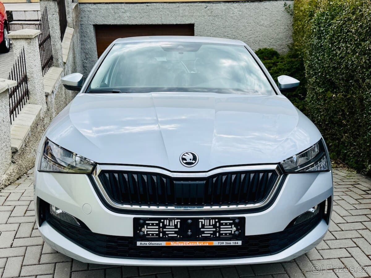 ŠKODA SCALA 1,0TSi 70kW Koup.ČR,1.majitel,LED,2022,119tkm