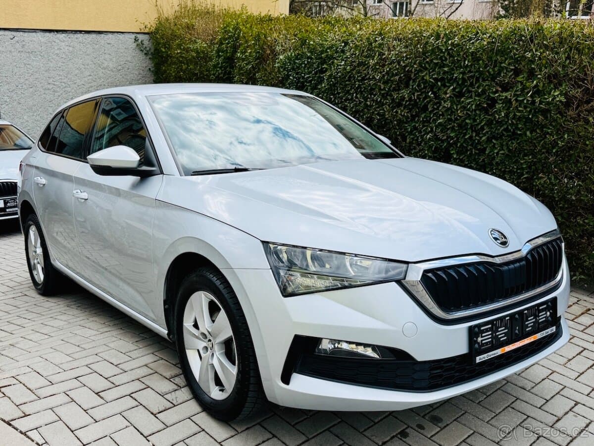 ŠKODA SCALA 1,0TSi 70kW Koup.ČR,1.majitel,LED,2022,119tkm