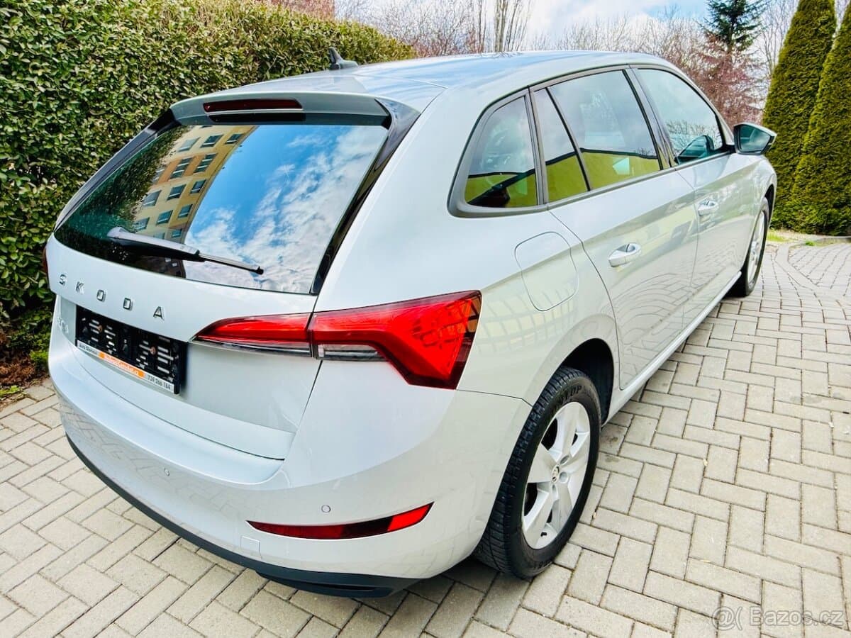 ŠKODA SCALA 1,0TSi 70kW Koup.ČR,1.majitel,LED,2022,119tkm