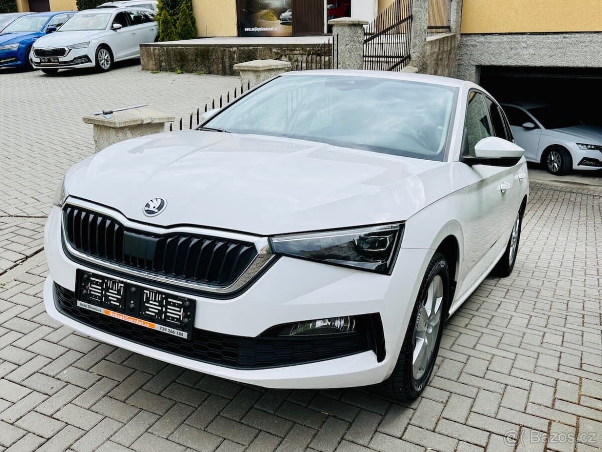 ŠKODA SCALA 1,5TSi 110kW STYLE Koup.ČR,1.majitel,2022,BENZÍN