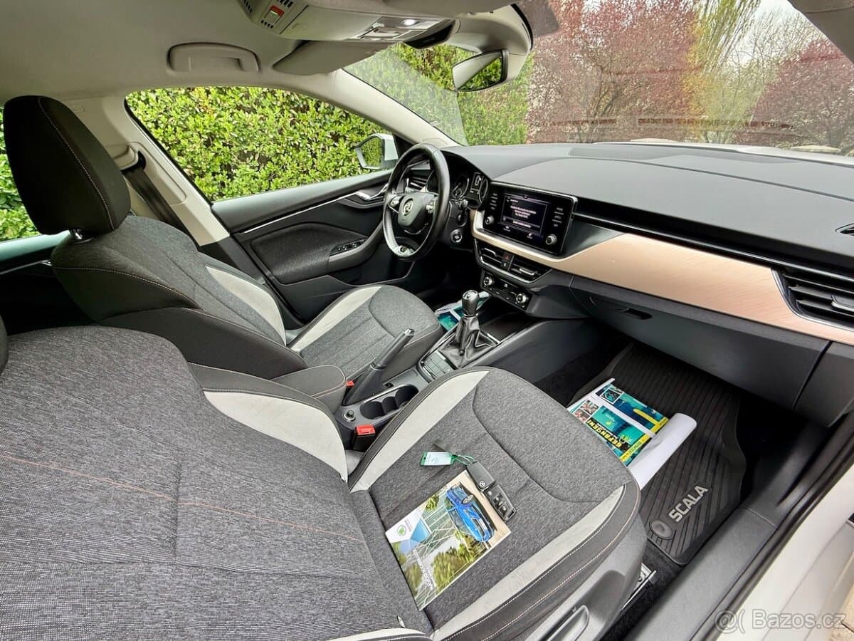 ŠKODA SCALA 1,5TSi 110kW STYLE Koup.ČR,1.majitel,2022,BENZÍN