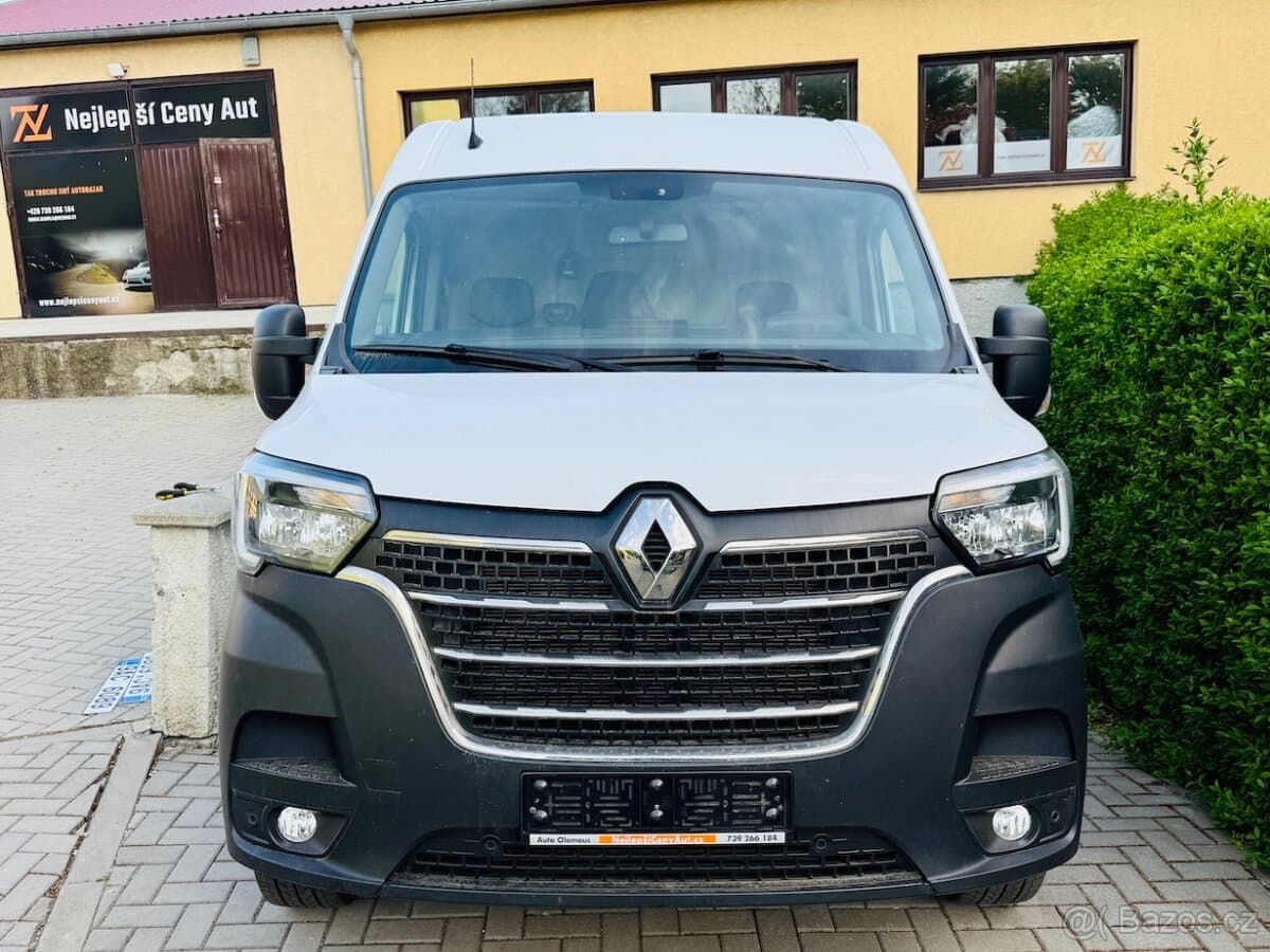 Renault Master 2.3Dci 135k L2h2p2 Koup.ČR,1.majitel,100tkm